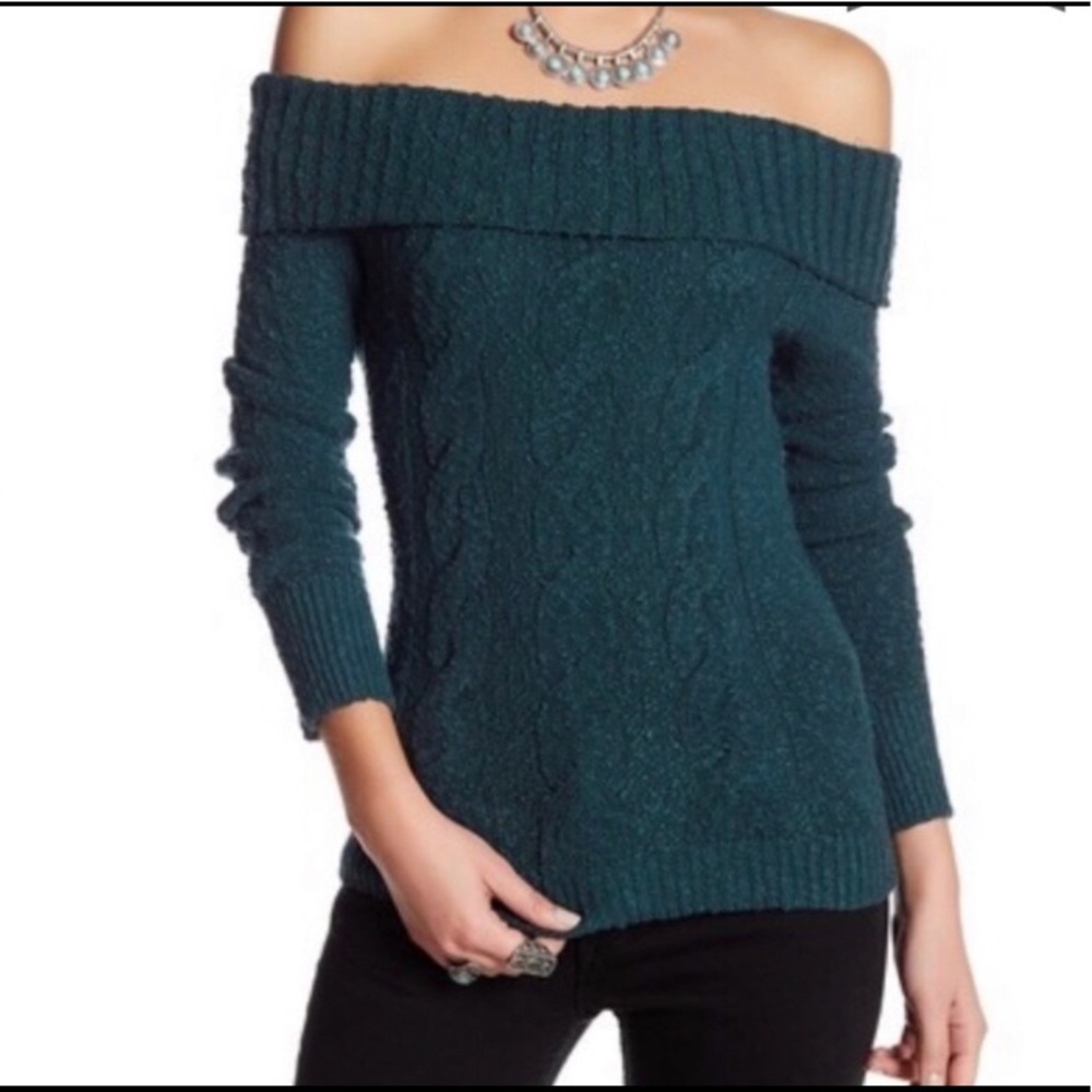 Off The Shoulder Sweater
